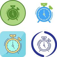 diseño de icono de reloj de alarma vector