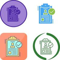 Hire Icon Design vector