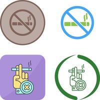 Quit Smoking Icon Design vector