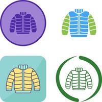 Winter Clothes Icon Design vector