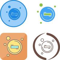 Remove Icon Design vector