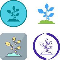 Sprout Icon Design vector