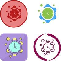 Clock Icon Design vector