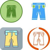 Pants Icon Design vector