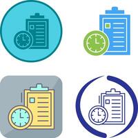 Time Management Icon Design vector