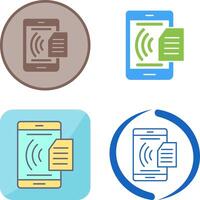 Smart Phone Icon Design vector