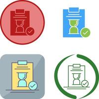 Hourglass Icon Design vector