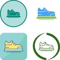 diseño de icono de zapatos vector