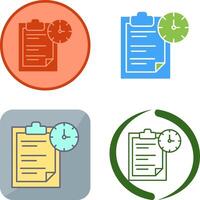 Task Management Icon Design vector