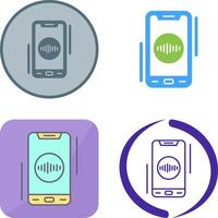 Recorder Icon Design vector