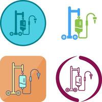 Intravenous Icon Design vector