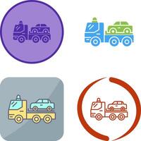 Tow Truck Icon Design vector