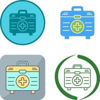 First Aid Kit Icon Design vector