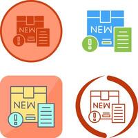 New Product Icon Design vector