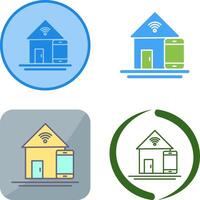 Home Automation Icon Design vector