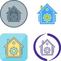 Home Automation Icon Design vector