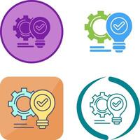 Innovation Icon Design vector