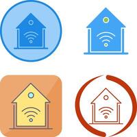Smart Home Icon Design vector