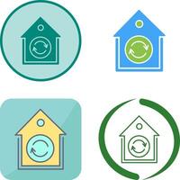 Rotate Icon Design vector