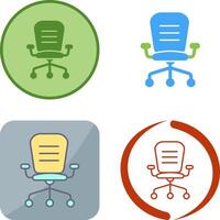 Office Chair Icon Design vector