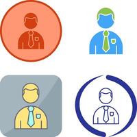 Employee Icon Design vector