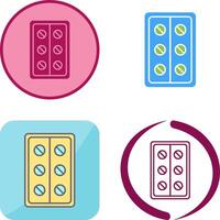 Pills Icon Design vector