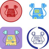 Defribillator Icon Design vector