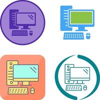 Computer Icon Design vector