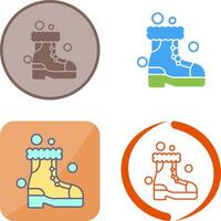 Snowshoes Icon Design vector