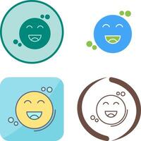 Happiness Icon Design vector