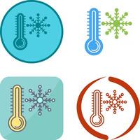 Cold Icon Design vector