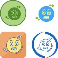 Grimacing Icon Design vector