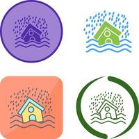 Disaster Icon Design vector