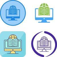 Learning Icon Design vector