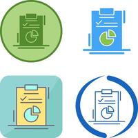 Diagram Icon Design vector