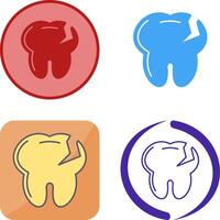 Tooth Icon Design vector