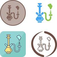 Hookah Icon Design vector