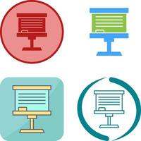 Board Icon Design vector