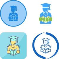 Learning Icon Design vector