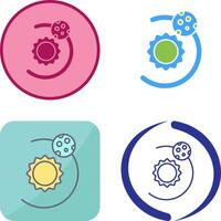 Orbit Icon Design vector