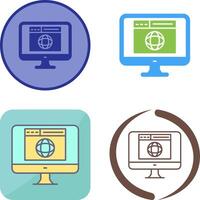 Website Icon Design vector