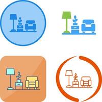 Living Room Icon Design vector