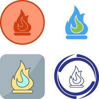 diseño de icono de fuego vector