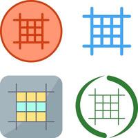 Square Layout Icon Design vector