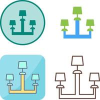 Lamp Icon Design vector