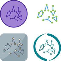 Constellation Icon Design vector