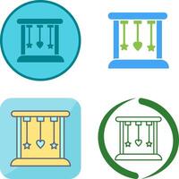 Cradle Icon Design vector