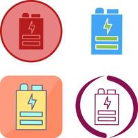 Battery Icon Design vector