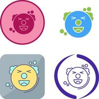 Clown Icon Design vector
