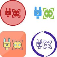 Socket Icon Design vector